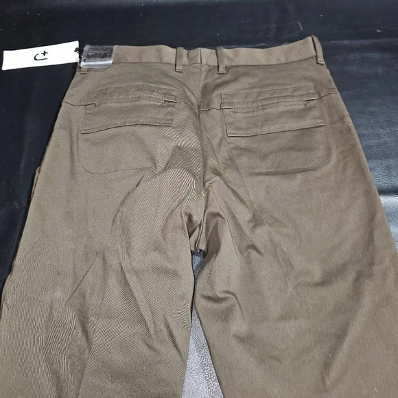 NWT Uniqlo Womens Olive Green Tapered Leg Pants 6 - Picture 4 of 5